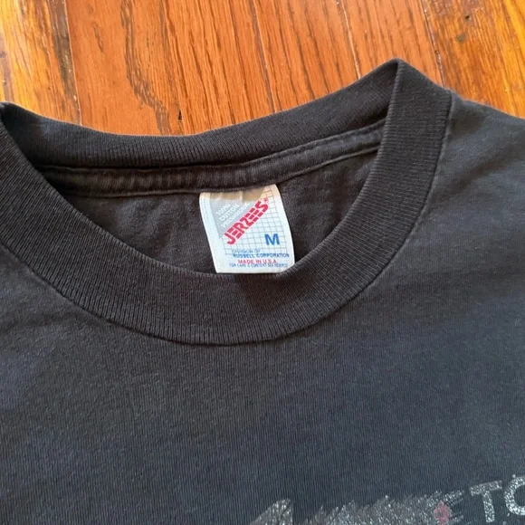 90’s Biker “Too Tough To Die” Vintage T-Shirt - Picture 3 of 6